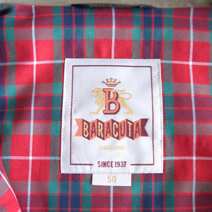BARACUTA G4 Driving Coat Tan Swing Top Size 50