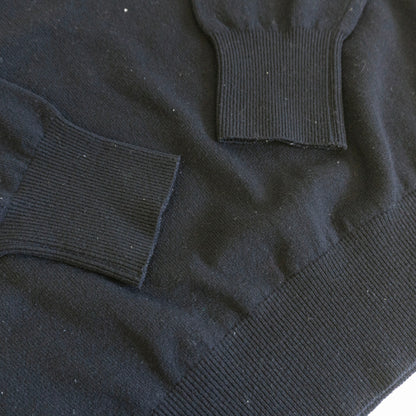 COMME des GARCONS HOMME 80s V-Neck Knit Black
