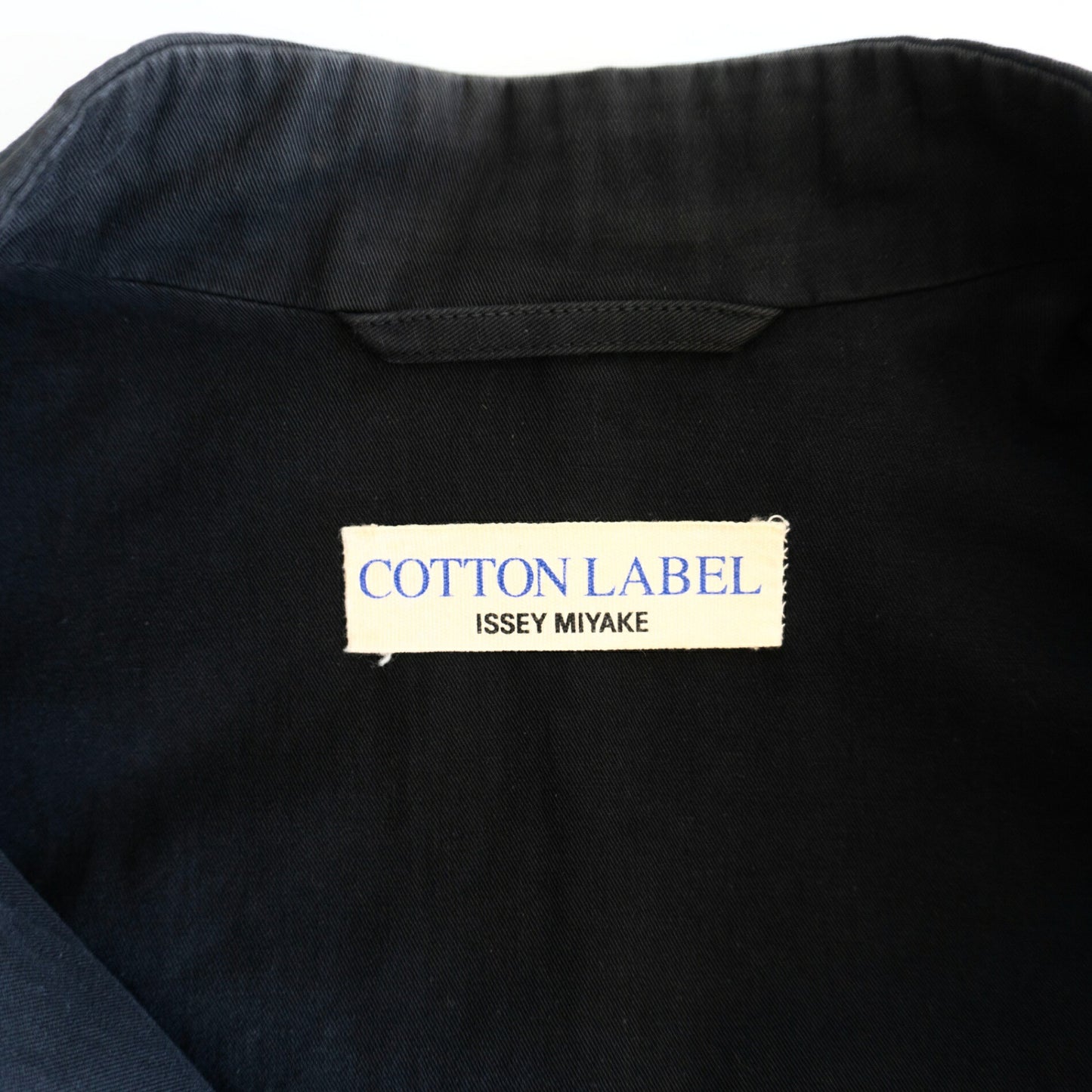 ISSEY MIYAKE MEN Mao Collar Cotton Jacket Black Size 4