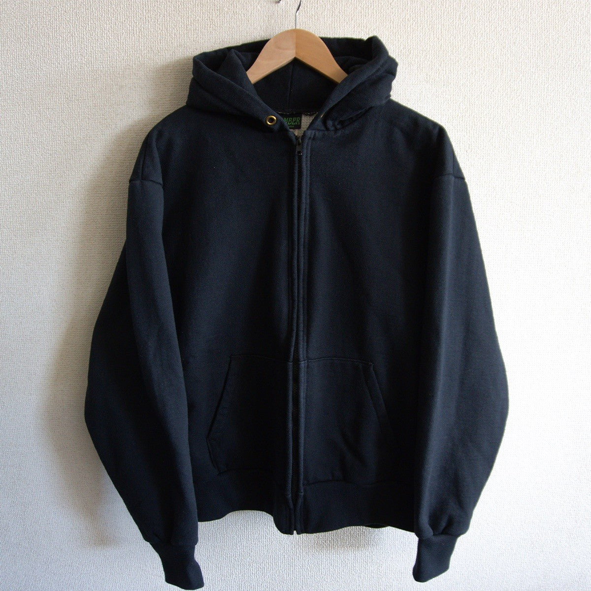USA 90s Camber Thermal Zip Hoodie Black Size M
