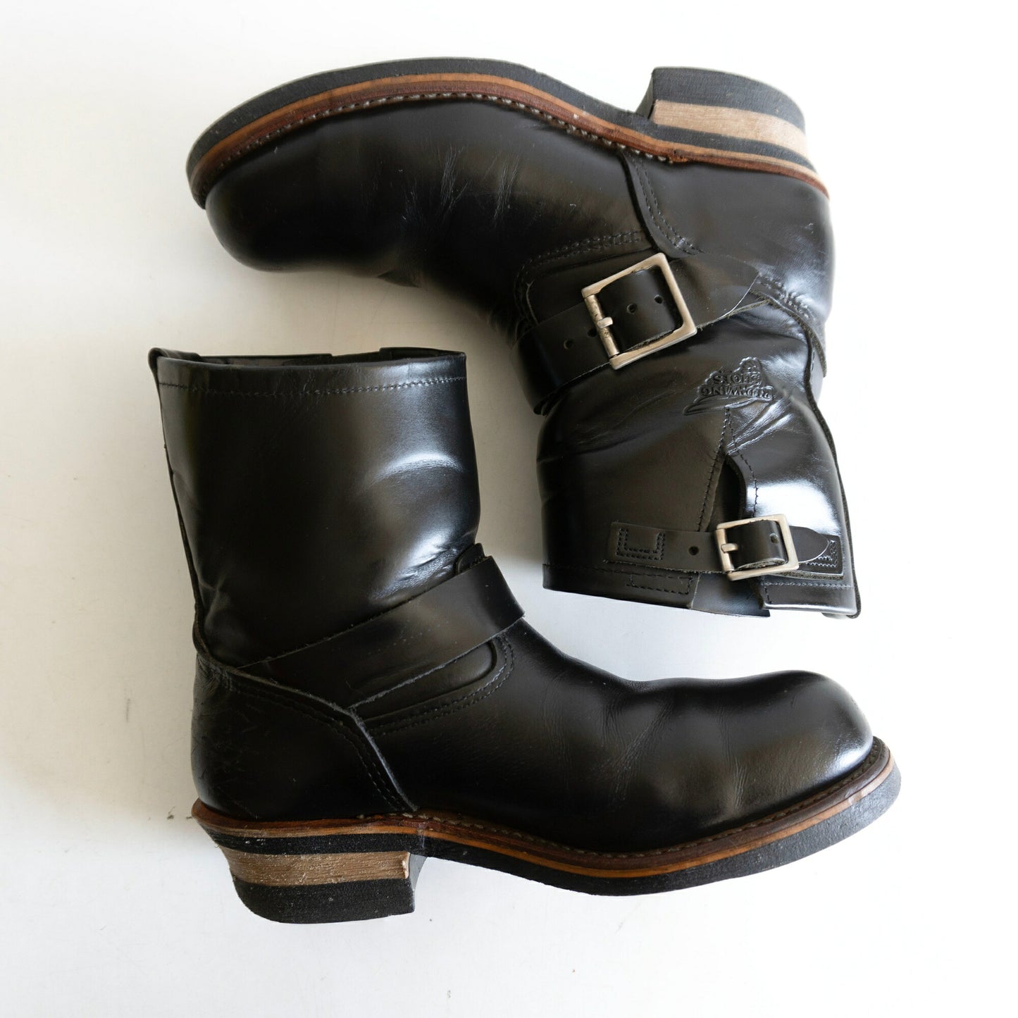REDWING 2976 Short Engineer Boots USA Made Size 7D