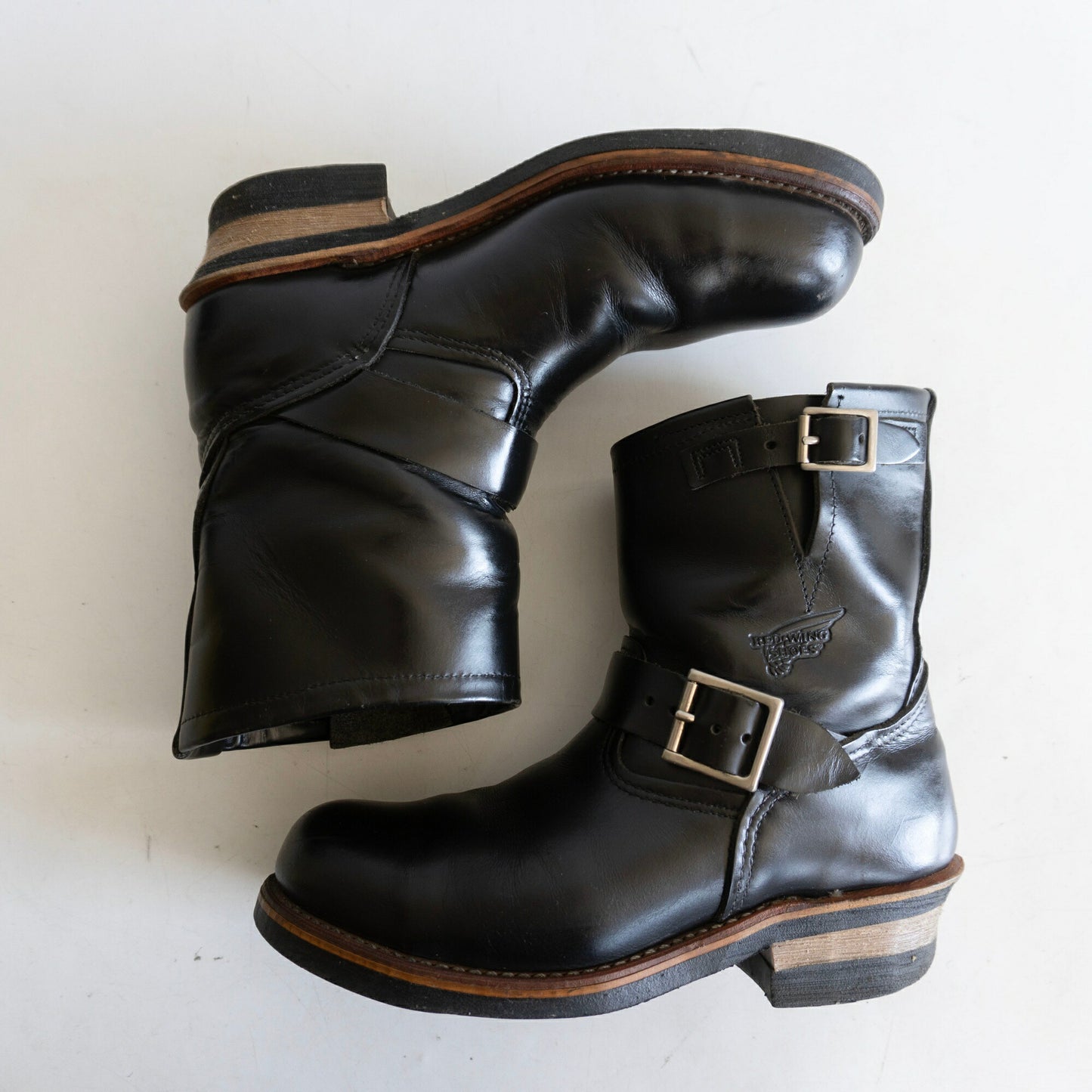 REDWING 2976 Short Engineer Boots USA Made Size 7D