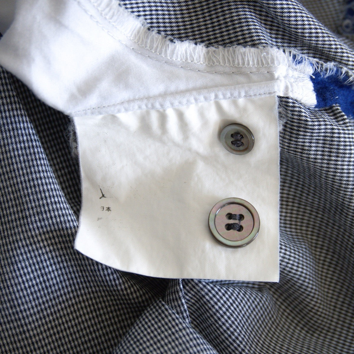 COMME des GARCONS HOMME 00s Archive Open Collar Shirt