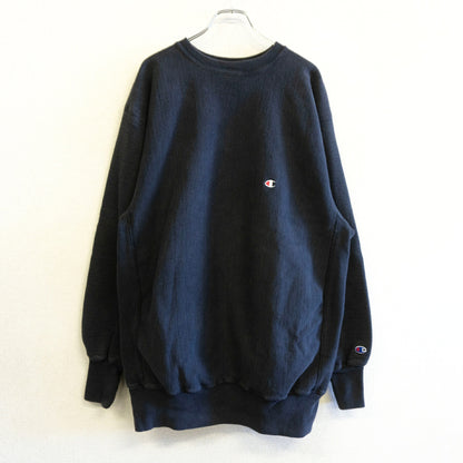 CHAMPION 90s USA Reverse Weave Black Sweatshirt Size XXXL