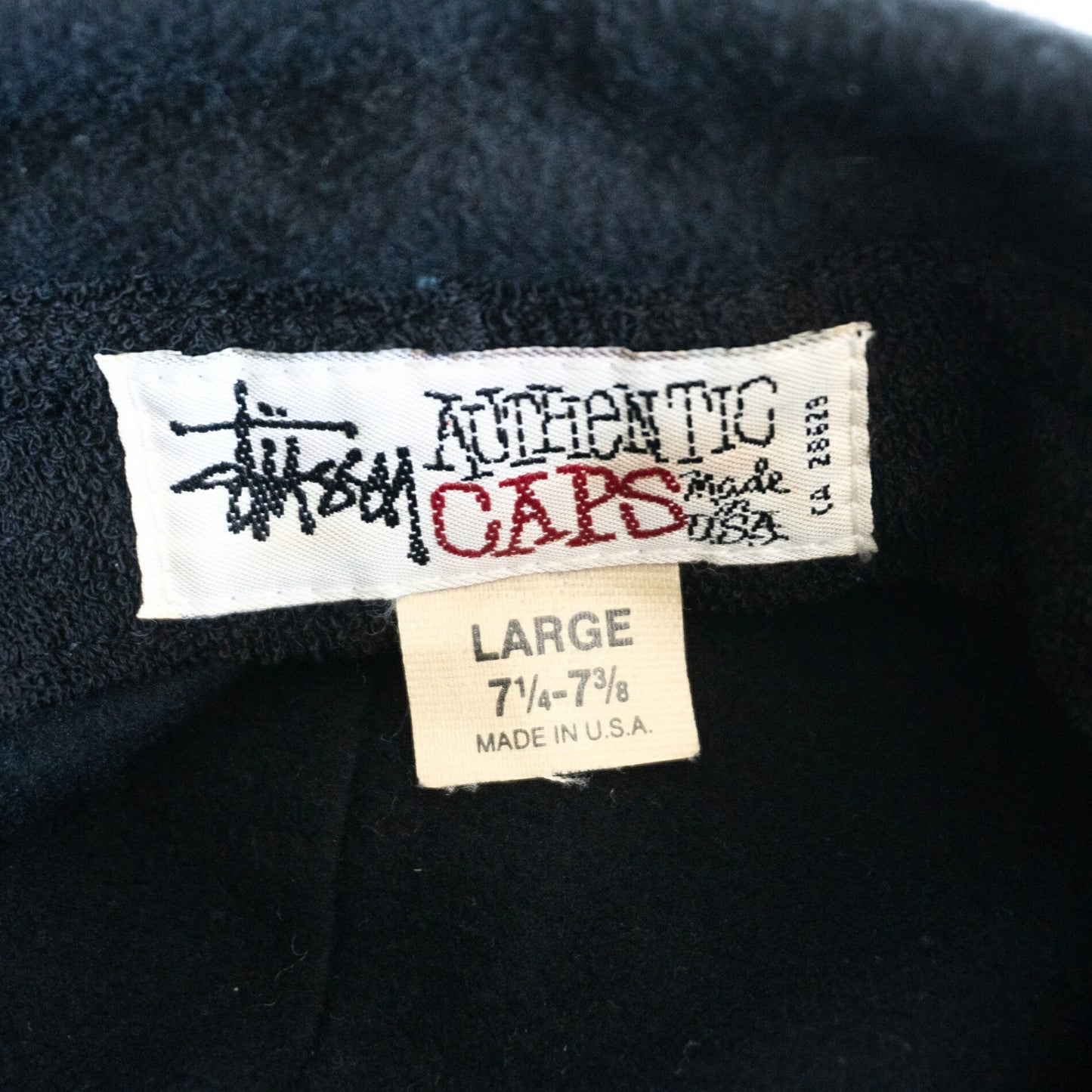 OLD STUSSY 90s USA Flight Cap Size L