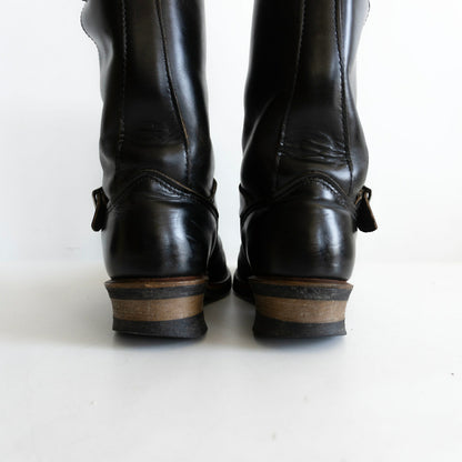 REDWING PT91 2268 Black Engineer Boots Made in USA Size 7