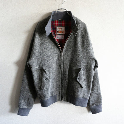 BARACUTA x Harris Tweed G9 Harrington Jacket Size 40