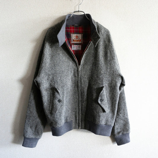BARACUTA x Harris Tweed G9 Harrington Jacket Size 40