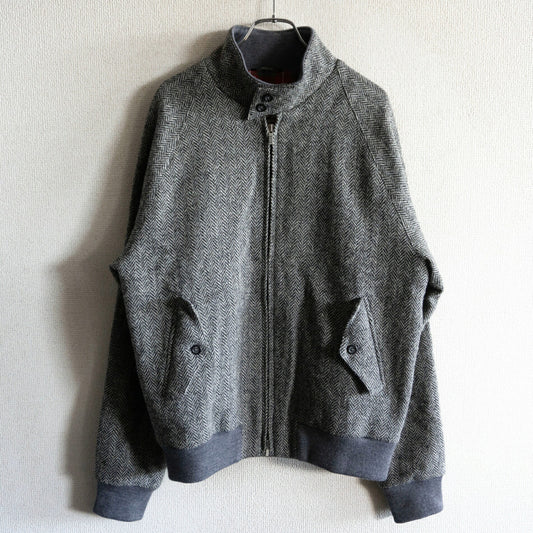 BARACUTA x Harris Tweed G9 Harrington Jacket Size 40