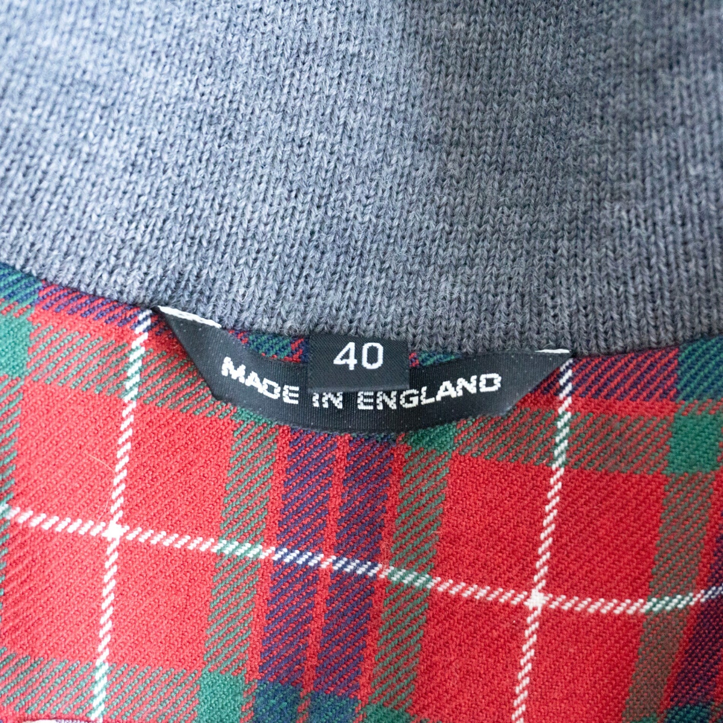 BARACUTA x Harris Tweed G9 Harrington Jacket Size 40