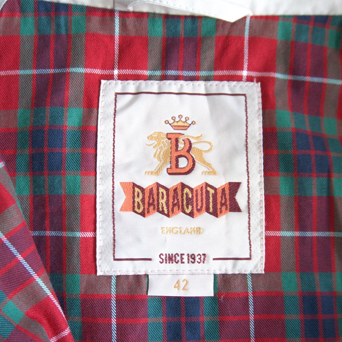 BARACUTA G4 Driving Coat Mist Swing Top Size 42