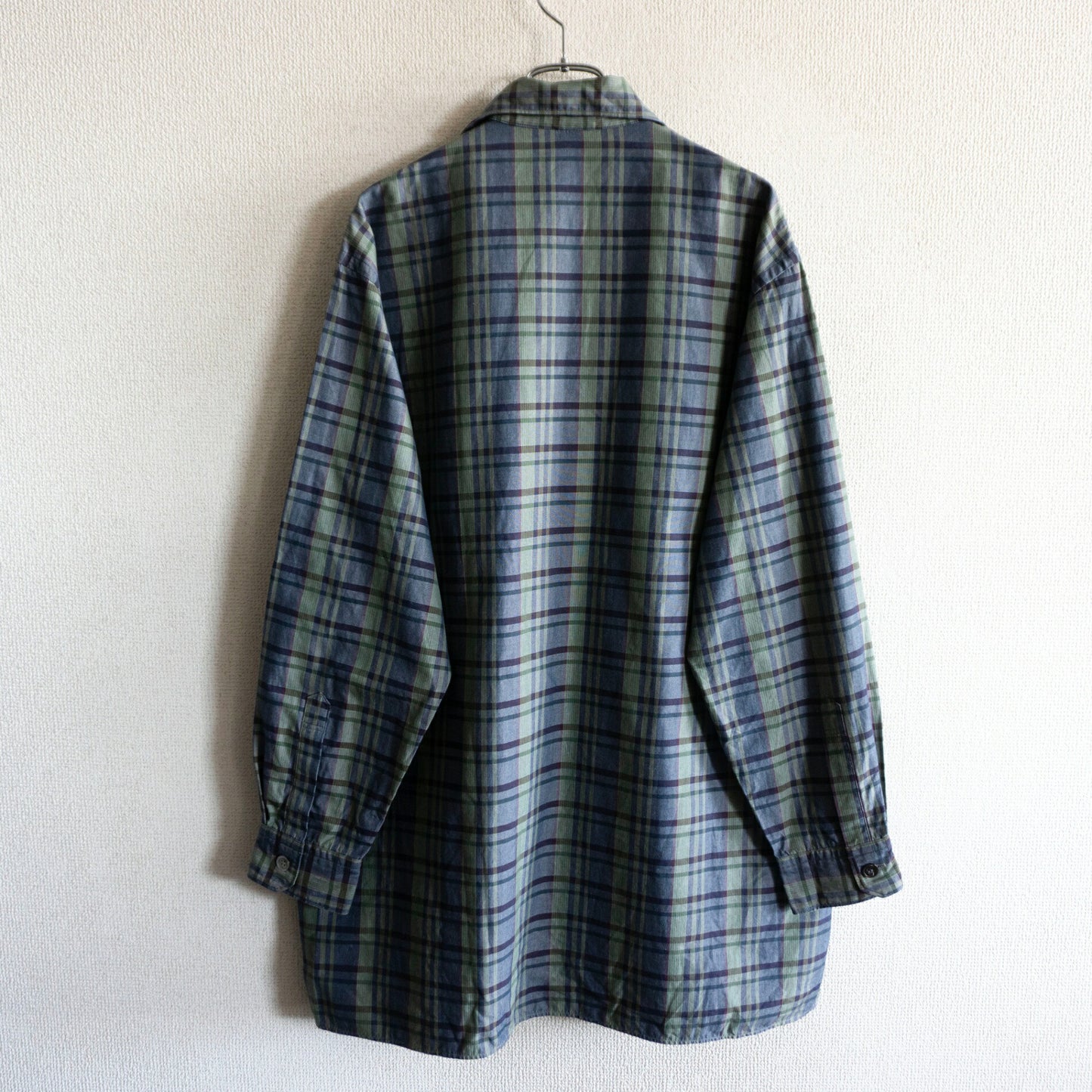 Y's for men Oversized Madras Check Shirt