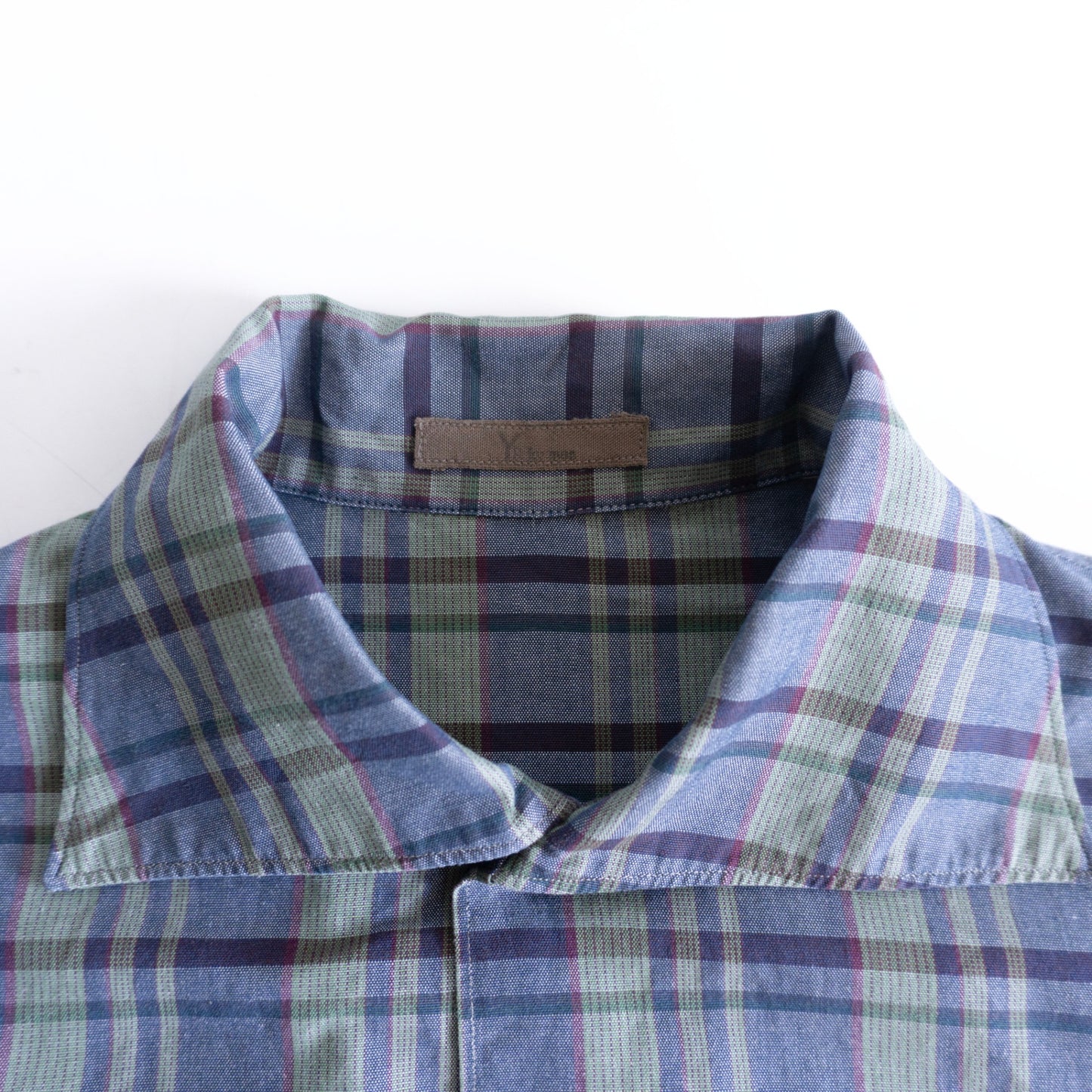 Y's for men Oversized Madras Check Shirt