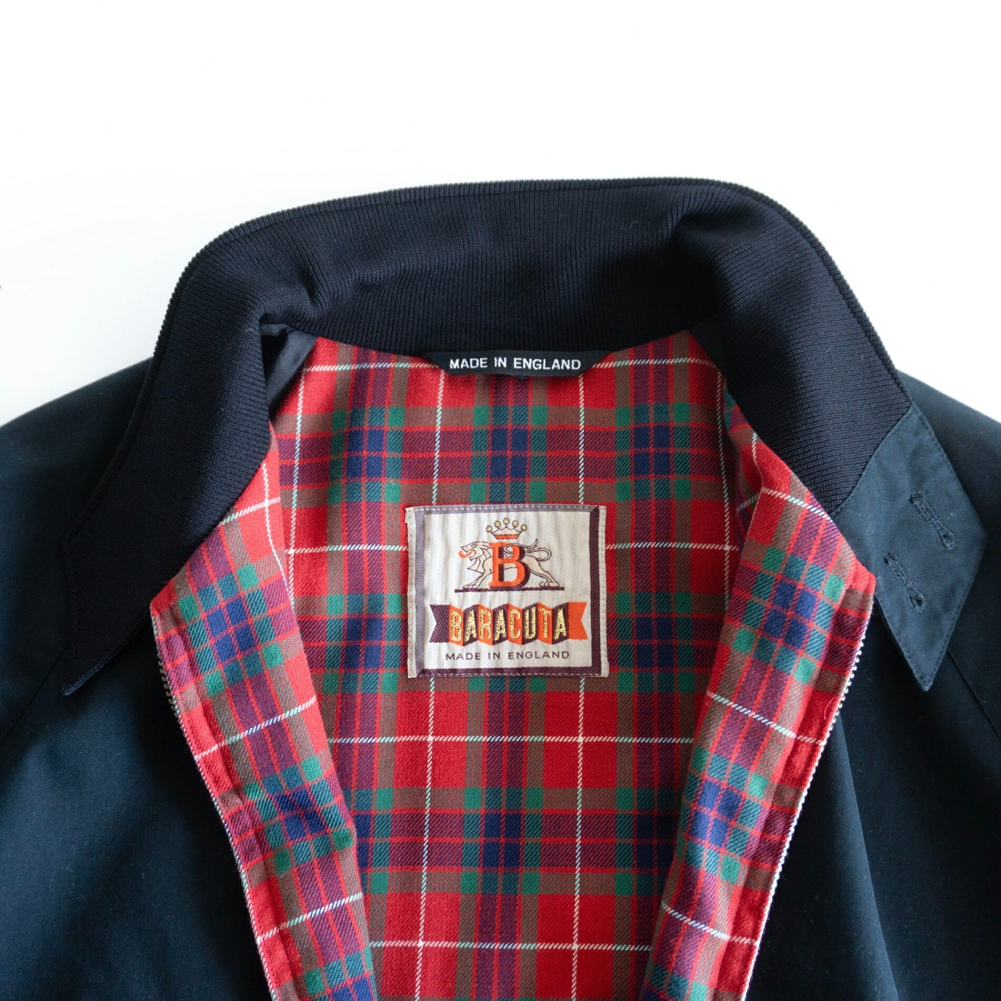 BARACUTA G9 Harrington Jacket Black Size 42