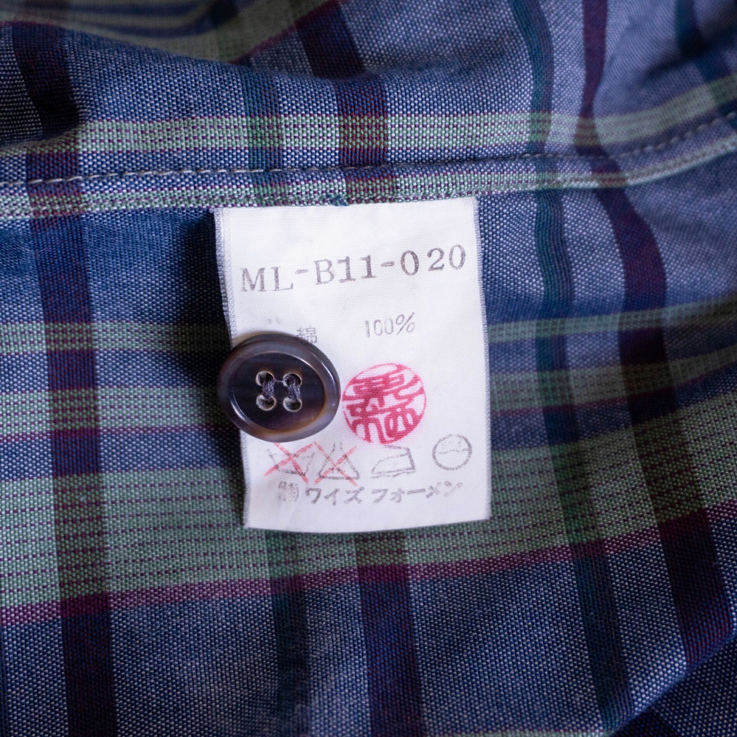 Y's for men Oversized Madras Check Shirt
