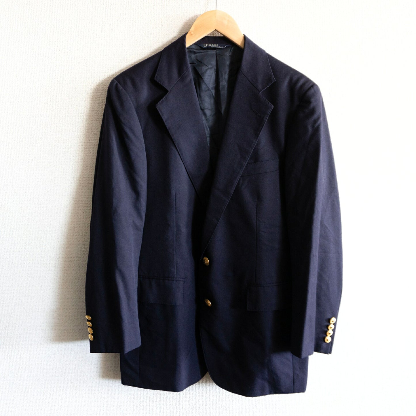 POLO RALPH LAUREN Navy Tailored Blazer Size AB6