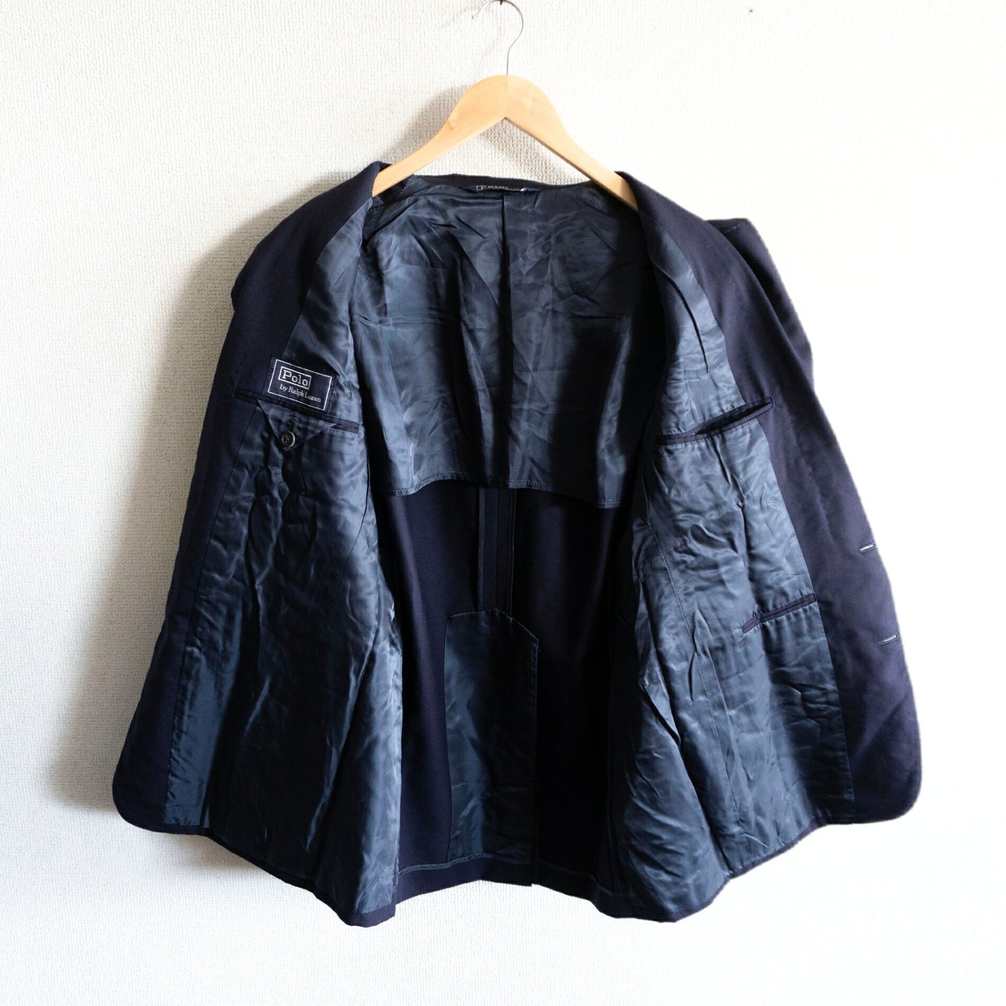 POLO RALPH LAUREN Navy Tailored Blazer Size AB6