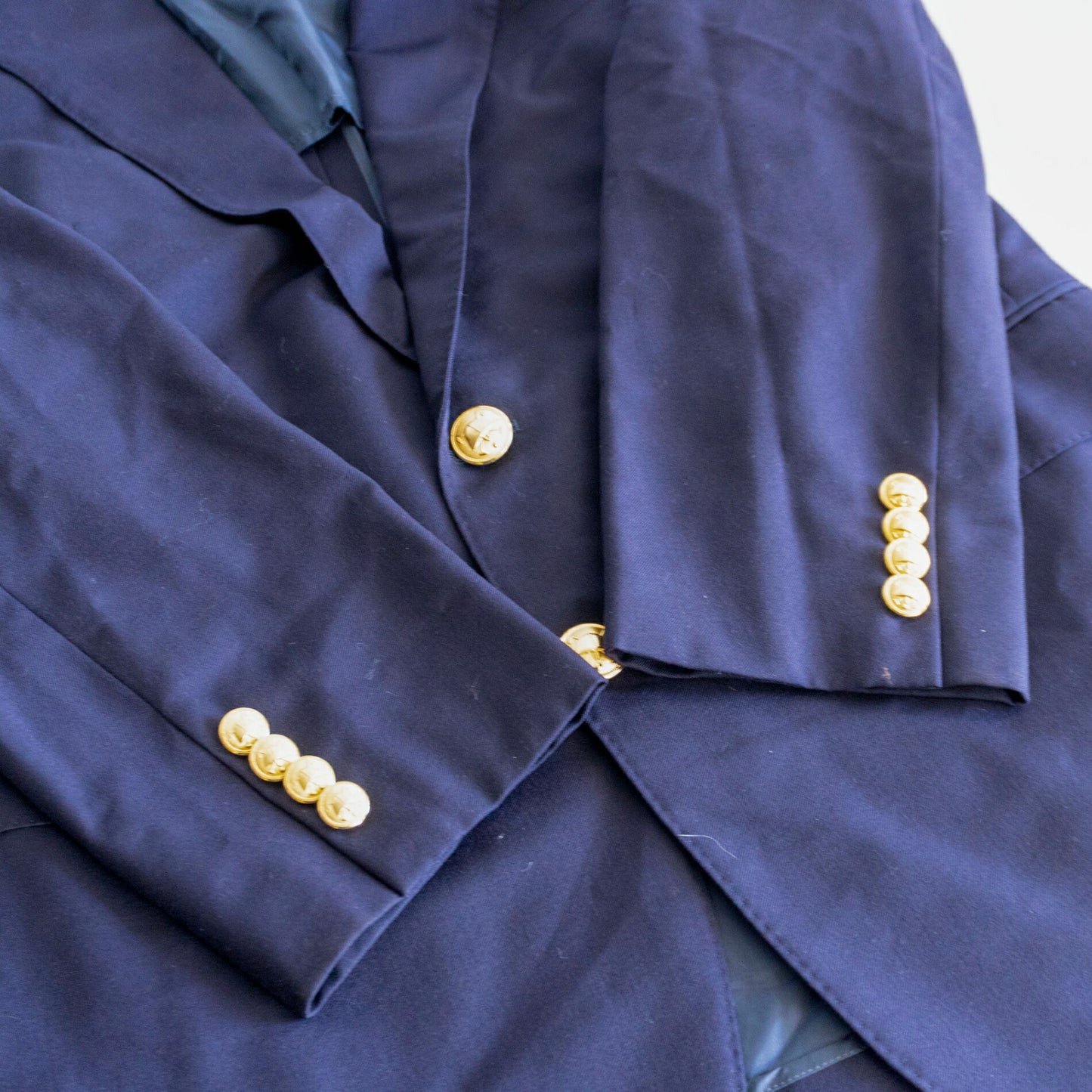 POLO RALPH LAUREN Navy Tailored Blazer Size AB6