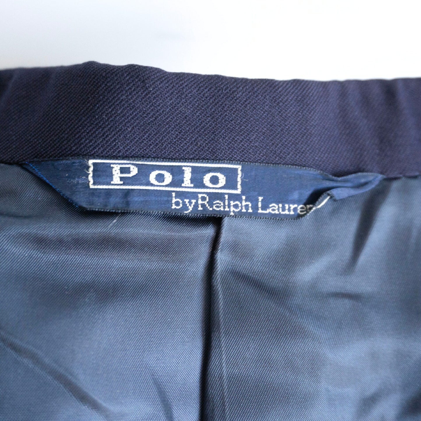 POLO RALPH LAUREN Navy Tailored Blazer Size AB6