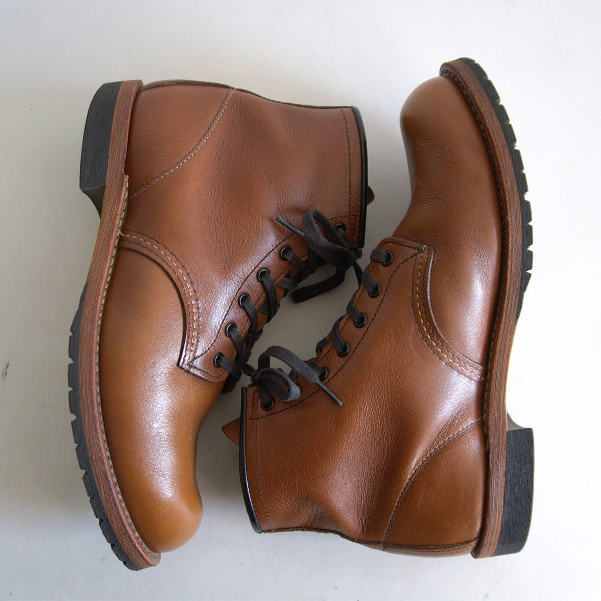 REDWING 9016 Beckman Round Boots Cigar Made in USA Size 8