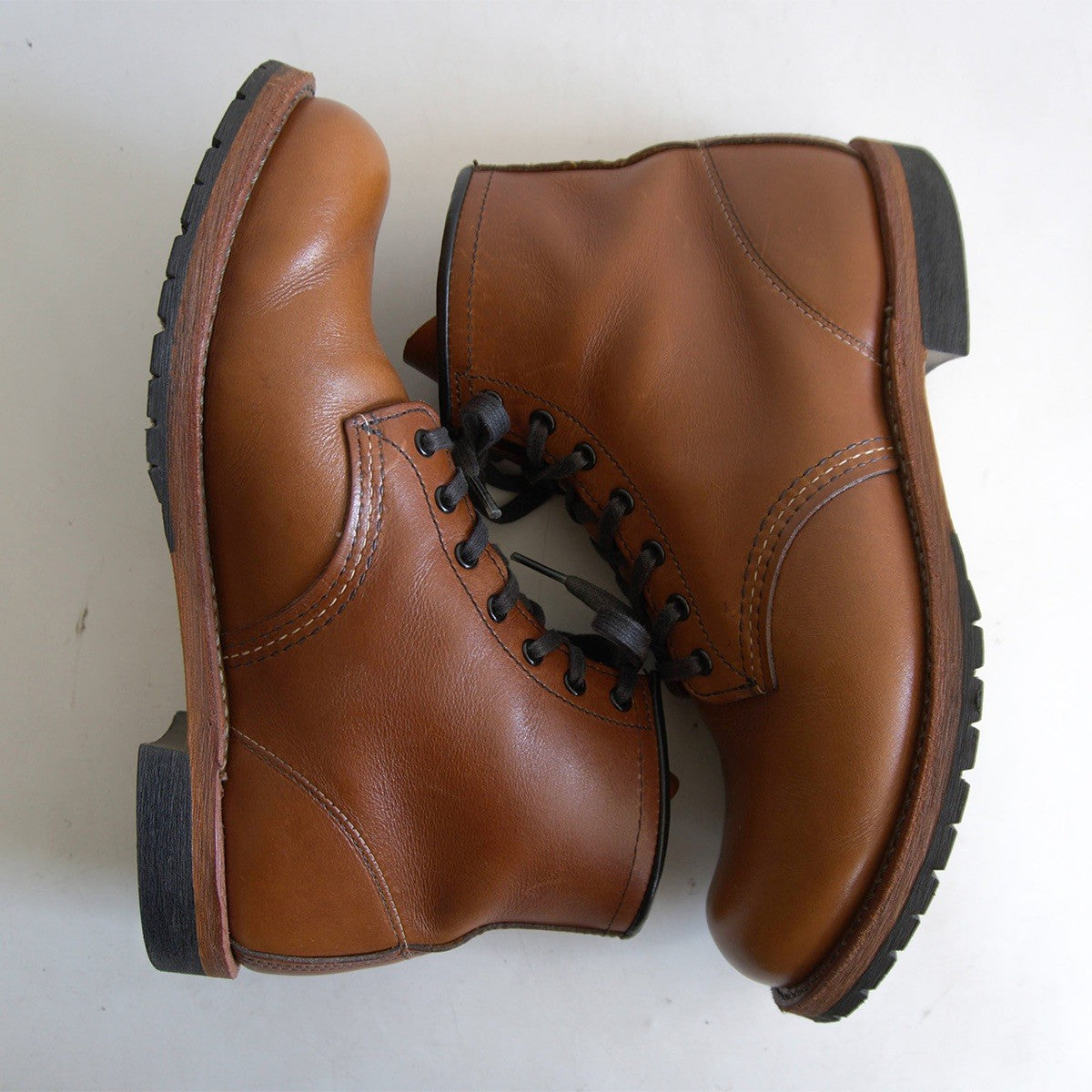 REDWING 9016 Beckman Round Boots Cigar Made in USA Size 8