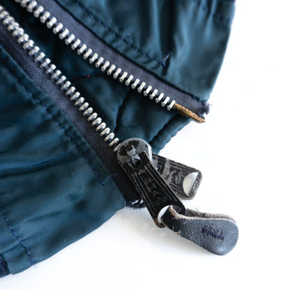 ALPHA INDUSTRIES 80s MA-1 Nylon Flight Jacket in USA Size L
