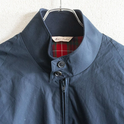 BARACUTA G9 Harrington Jacket Navy Made in England Size 36