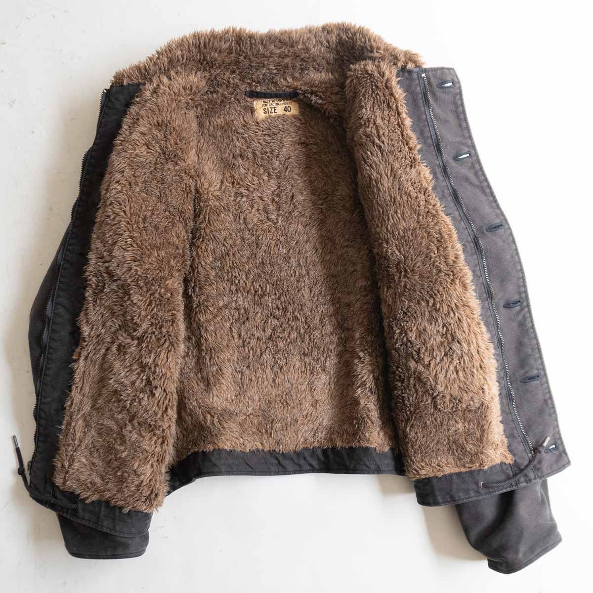 HOUSTON N-1 Deck Jacket Jungle Cloth Size 40