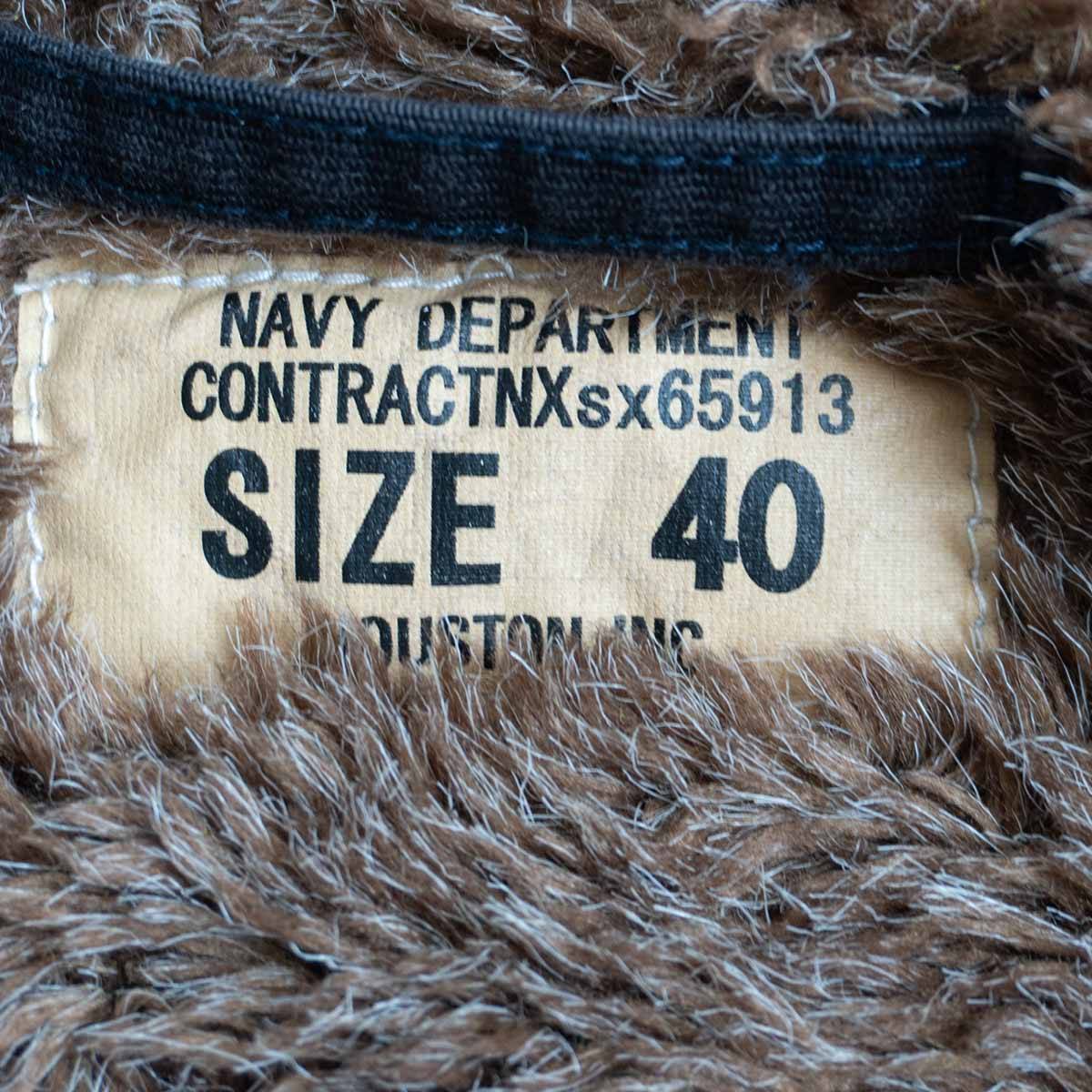 HOUSTON N-1 Deck Jacket Jungle Cloth Size 40