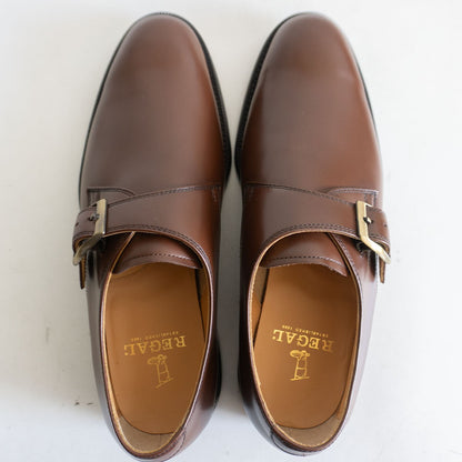 REGAL Monk Strap Leather Shoes Size 25.5cm