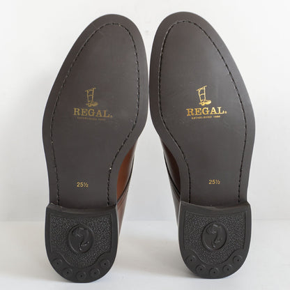 REGAL Monk Strap Leather Shoes Size 25.5cm