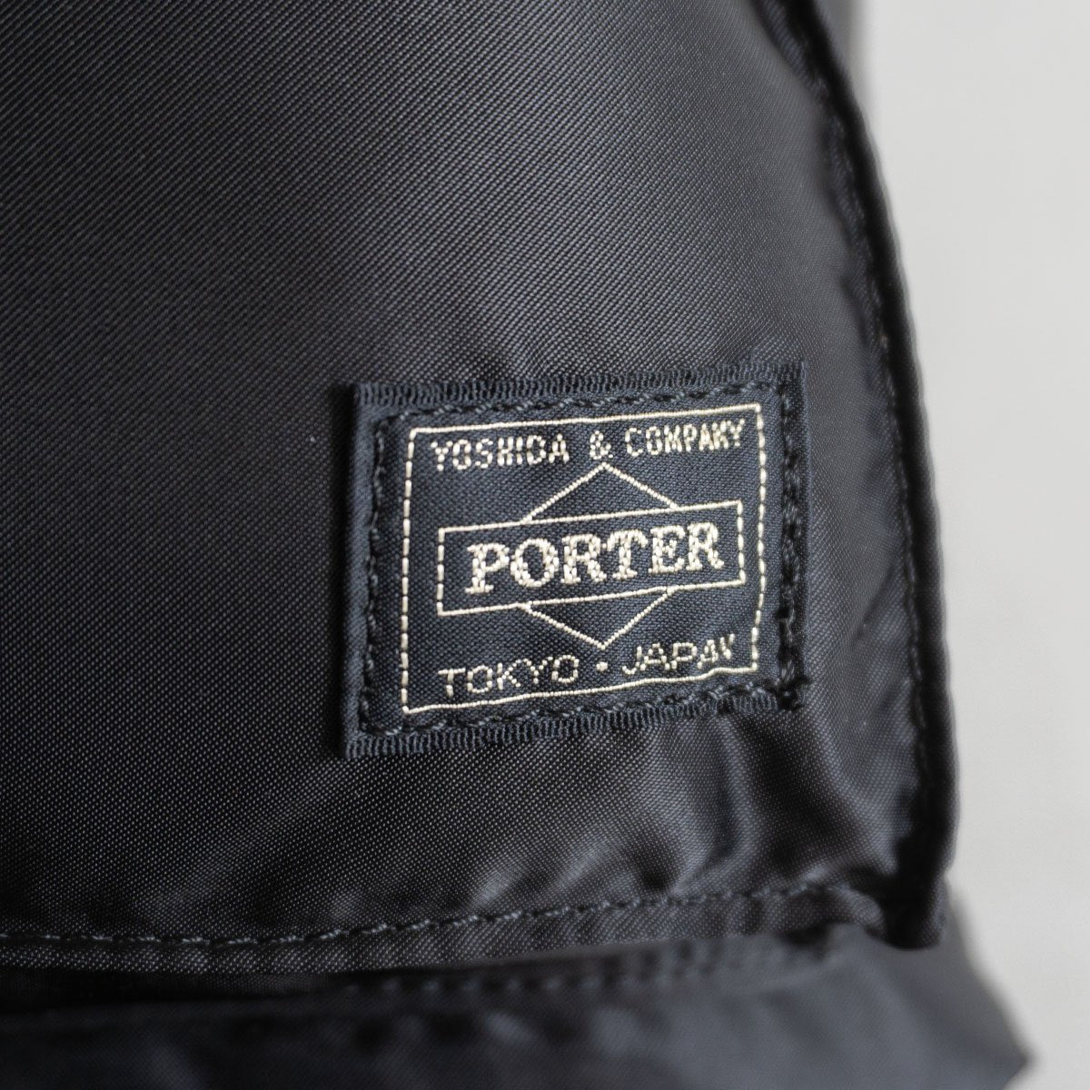 PORTER TANKER 2-Way Helmet Nylon Bag Black Size ONE SIZE