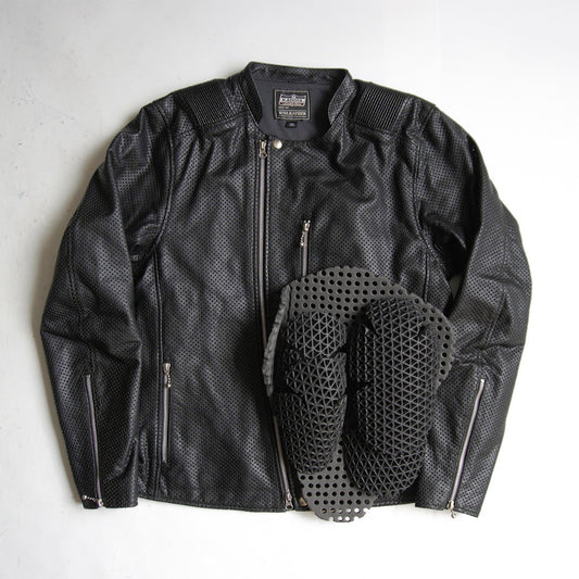 KADOYA Perforated Single Riders Jacket Size 3L