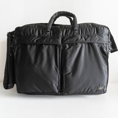 PORTER Tanker 2-Way Nylon Shoulder Bag Black Size ONE SIZE