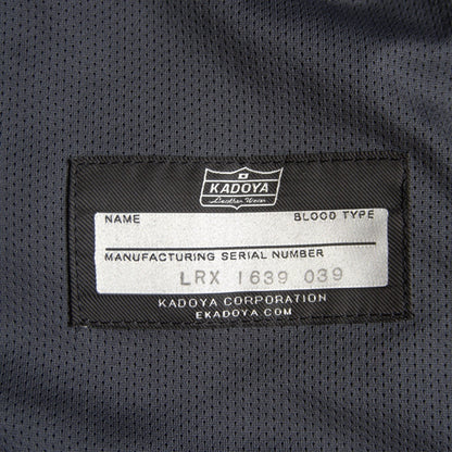 KADOYA Perforated Single Riders Jacket Size 3L