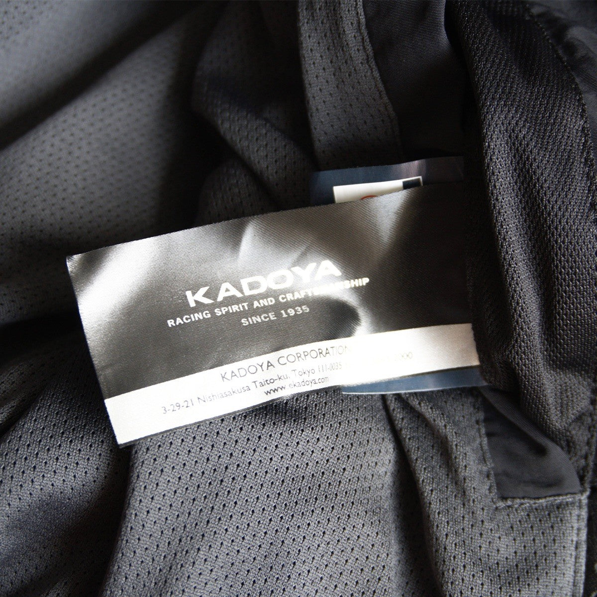 KADOYA Perforated Single Riders Jacket Size 3L