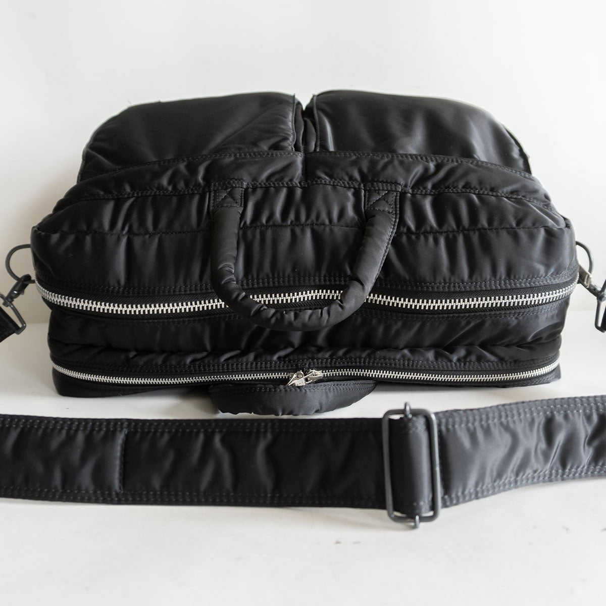 PORTER Tanker 2-Way Nylon Shoulder Bag Black Size ONE SIZE