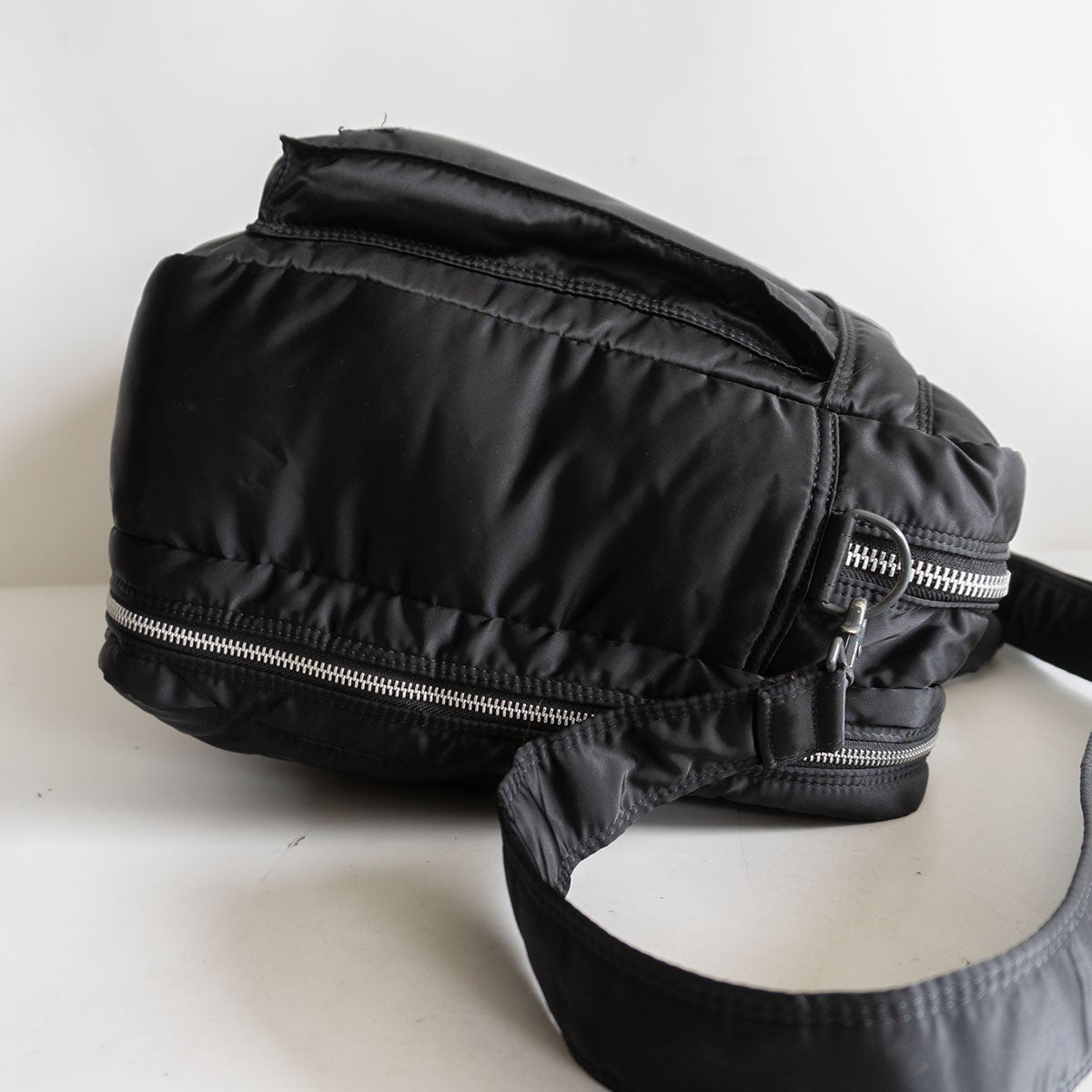 PORTER Tanker 2-Way Nylon Shoulder Bag Black Size ONE SIZE