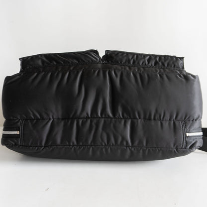 PORTER Tanker 2-Way Nylon Shoulder Bag Black Size ONE SIZE