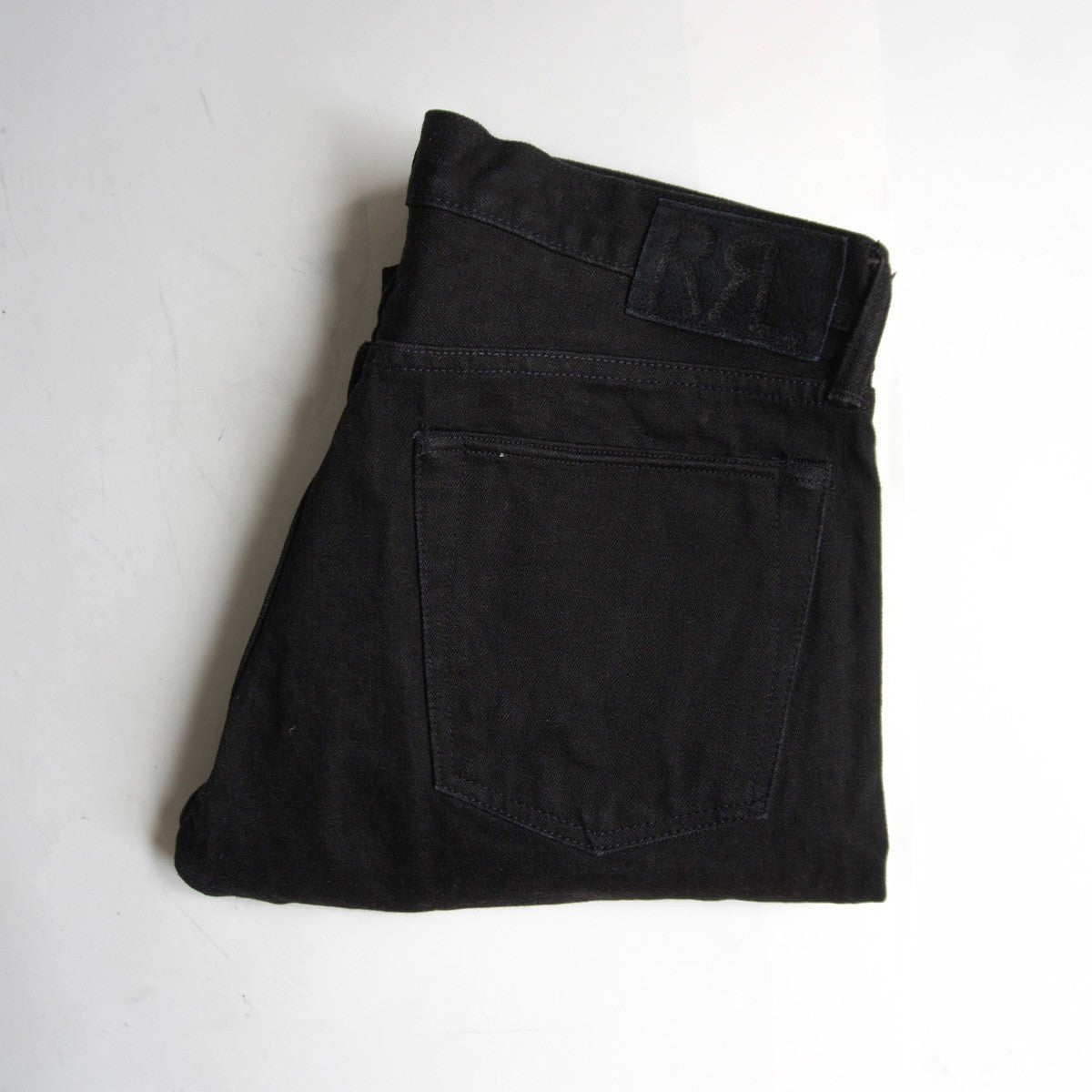 RRL Black Slim Fit Jeans Size 33×32