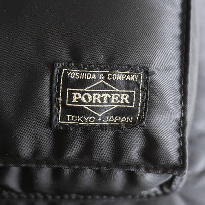 PORTER Tanker 2-Way Nylon Shoulder Bag Black Size ONE SIZE