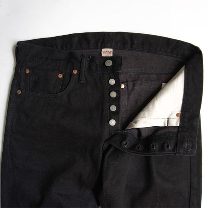 RRL Black Slim Fit Jeans Size 33×32