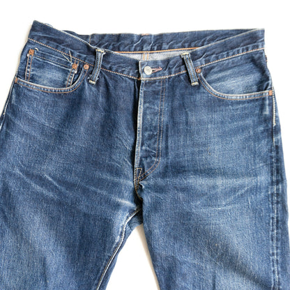 FOB FACTORY F151 5-Pocket Denim Jeans Size 36×34