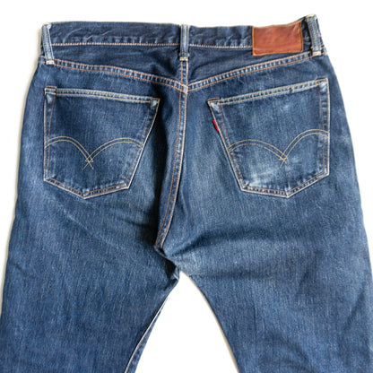 FOB FACTORY F151 5-Pocket Denim Jeans Size 36×34