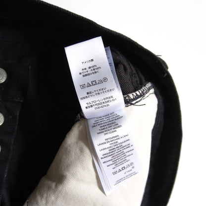 RRL Black Slim Fit Jeans Size 33×32