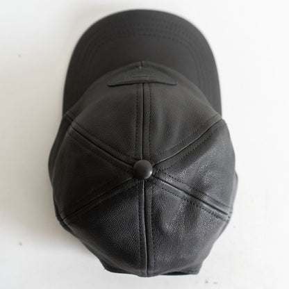 STUSSY Sheepskin Black Baseball Cap Size ONE SIZE