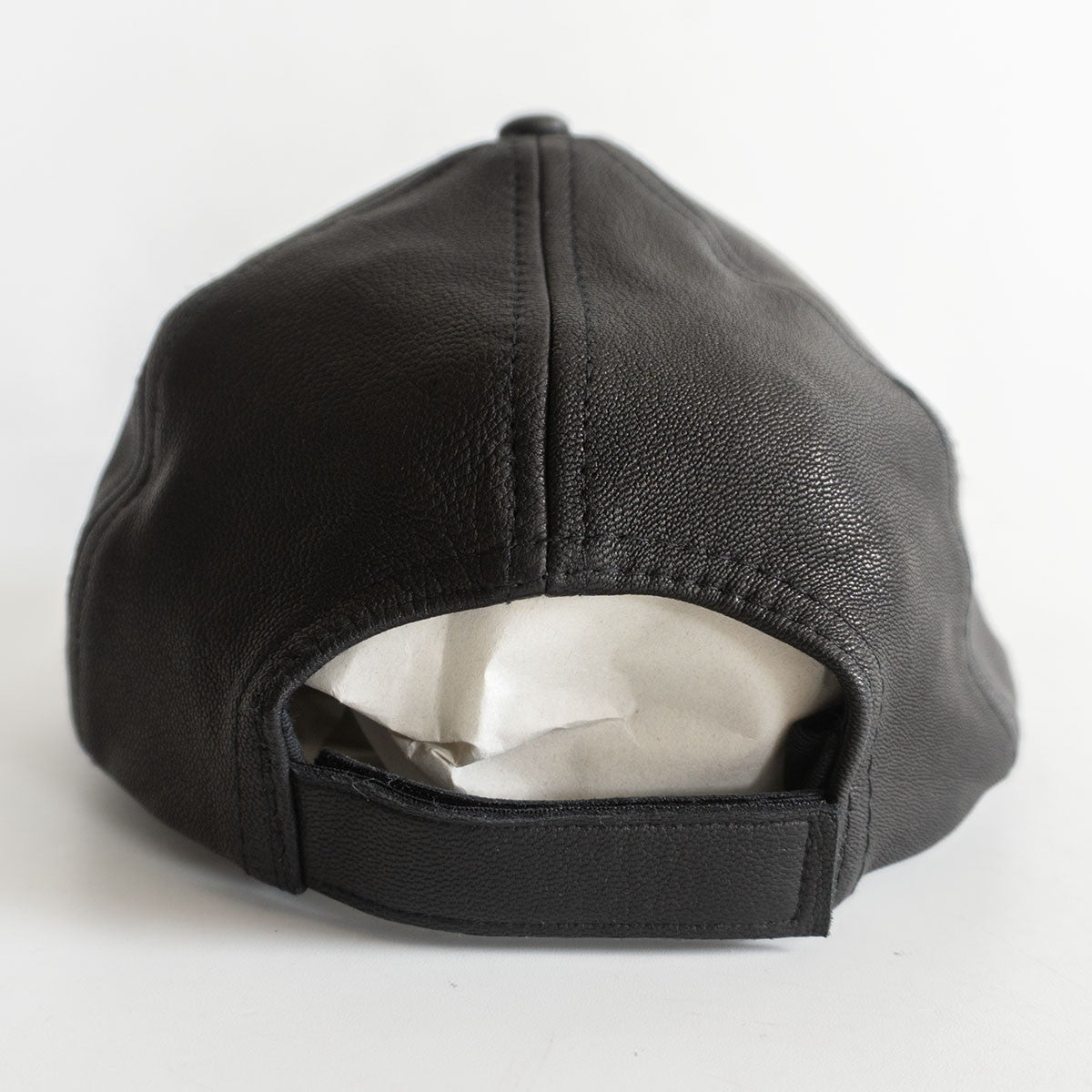 STUSSY Sheepskin Black Baseball Cap Size ONE SIZE