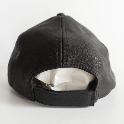 STUSSY Sheepskin Black Baseball Cap Size ONE SIZE