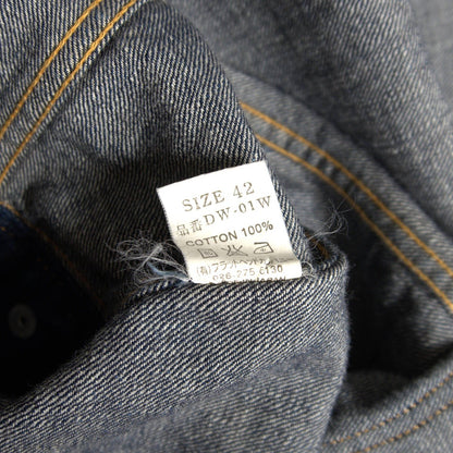 THE FLAT HEAD Denim G-Jean Jacket Size 42