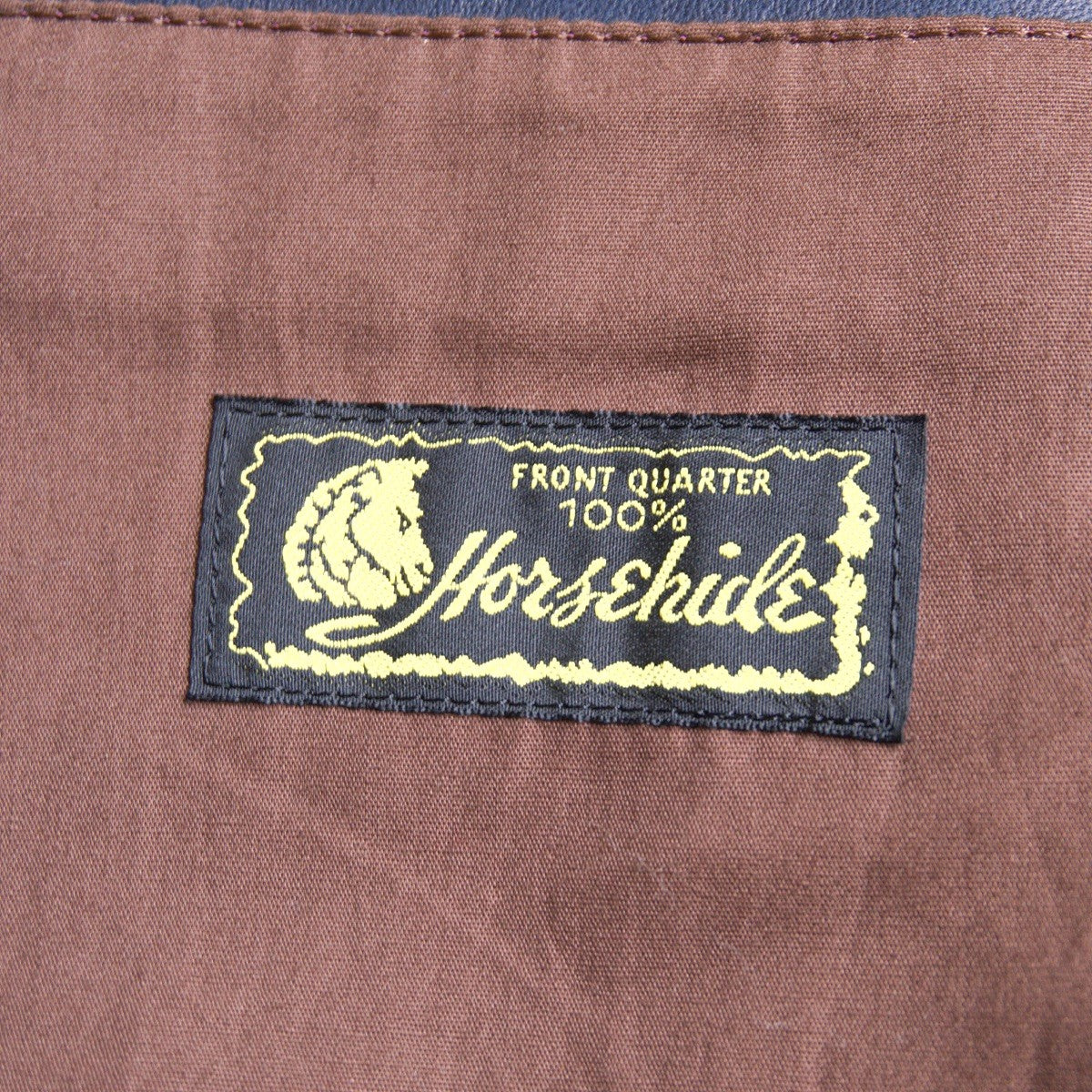 LEATHER Y'2 Indigo Horsehide Coverall Jacket Size 44